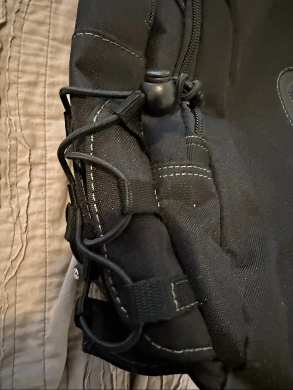 Targus Black Backpack with Subtle Green Accents